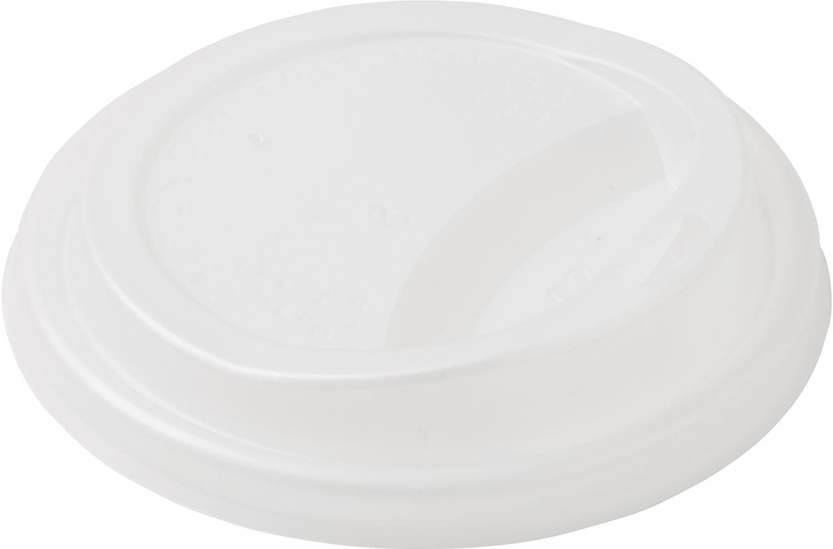 BioPak Deckel für Becher 1,8/2,4 dl, PLA – Ø 8 cm, Höhe 2 cm – 50 Stk.