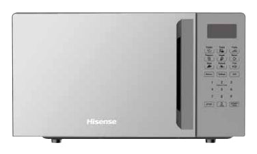 Hisense Kombi-Mikrowelle H20MOMS4HG – 20 l, Grill & Keramikboden, 700 W – Silber