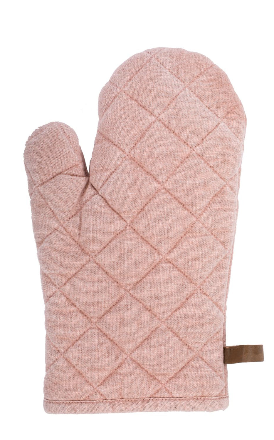 Tiseco Ofenhandschuh 18 × 28 cm, Baumwolle, Rosa