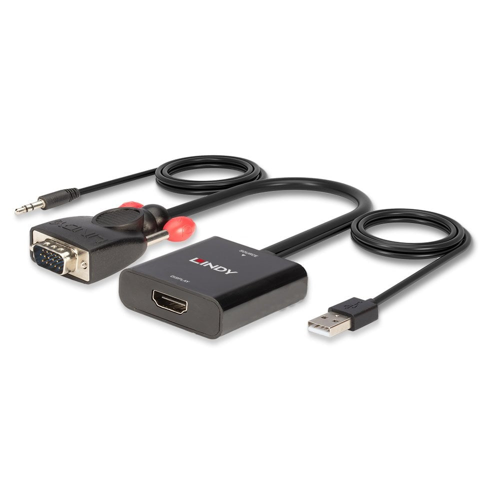 Lindy VGA + Audio auf HDMI Adapter
