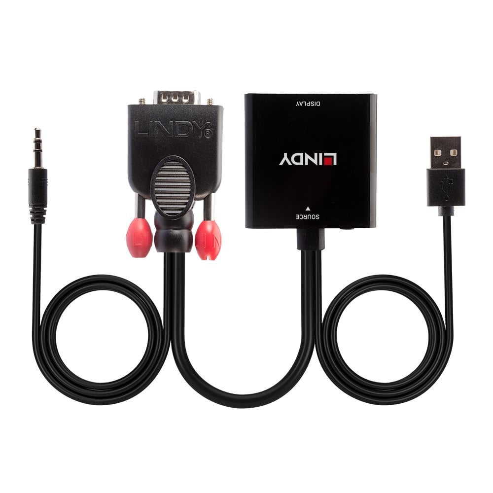 Lindy VGA + Audio auf HDMI Adapter