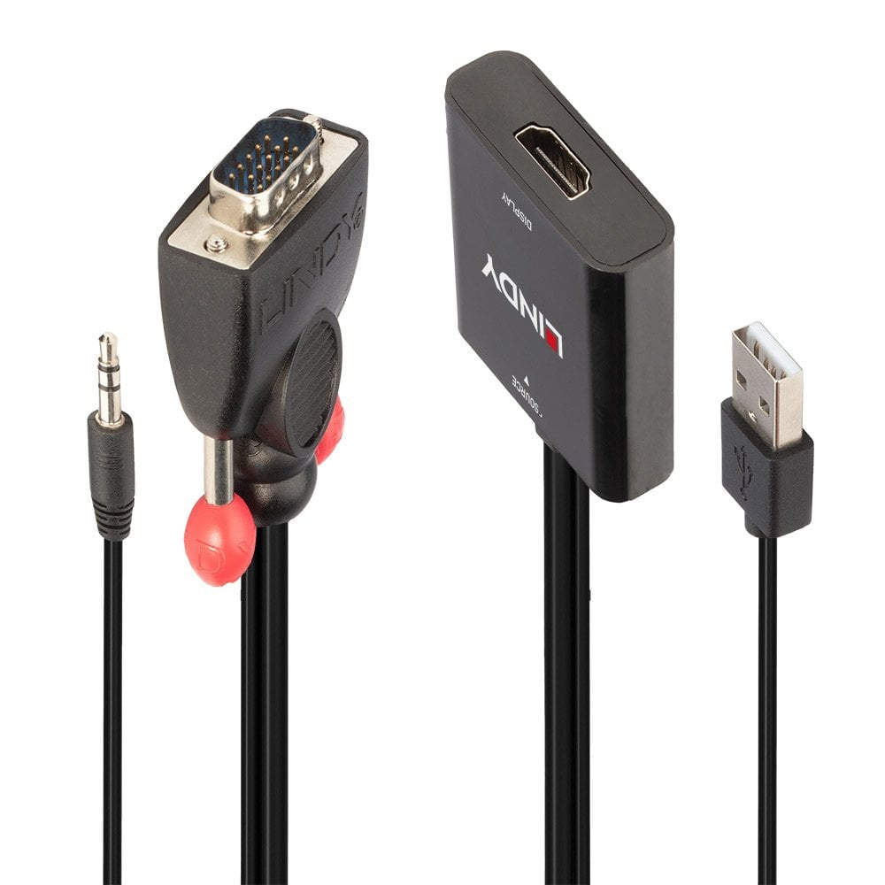 Lindy VGA + Audio auf HDMI Adapter