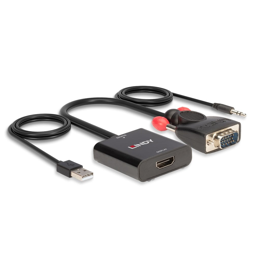 Lindy VGA + Audio auf HDMI Adapter