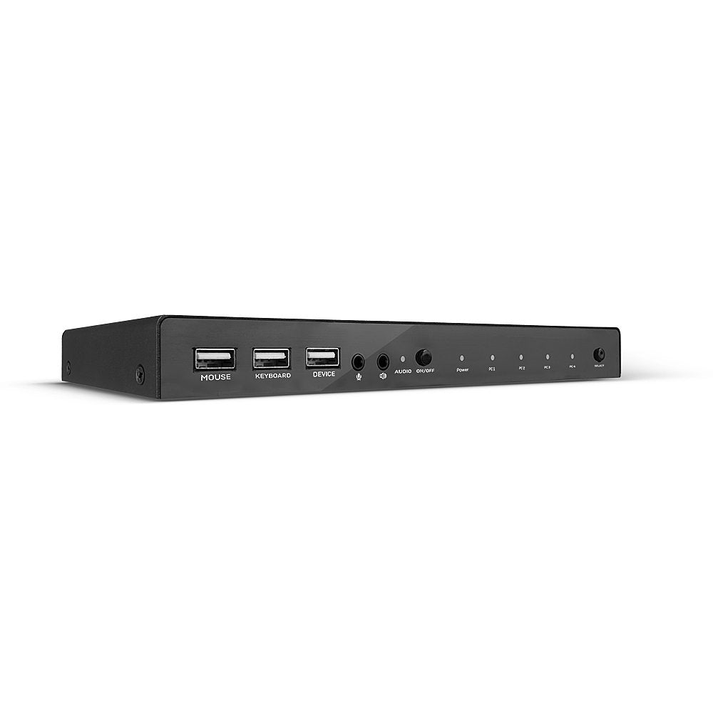 Lindy 32810 – KVM-Switch, HDMI/USB 2.0, 4K (4096 × 2160), 18 Gbit/s, Audio, HDCP
