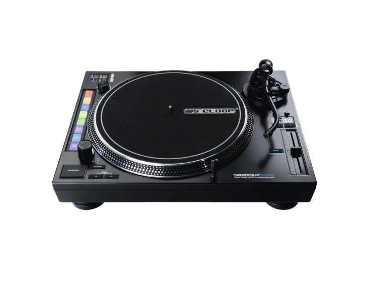 Reloop RP-8000 MKII – Plattenspieler (Direktantrieb, manuell), Phono-Vorverstärker, 33⅓/45/78 U/min – Schwarz