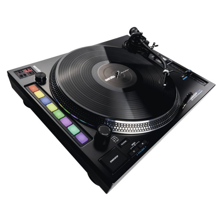 Reloop RP-8000 MKII – Plattenspieler (Direktantrieb, manuell), Phono-Vorverstärker, 33⅓/45/78 U/min – Schwarz