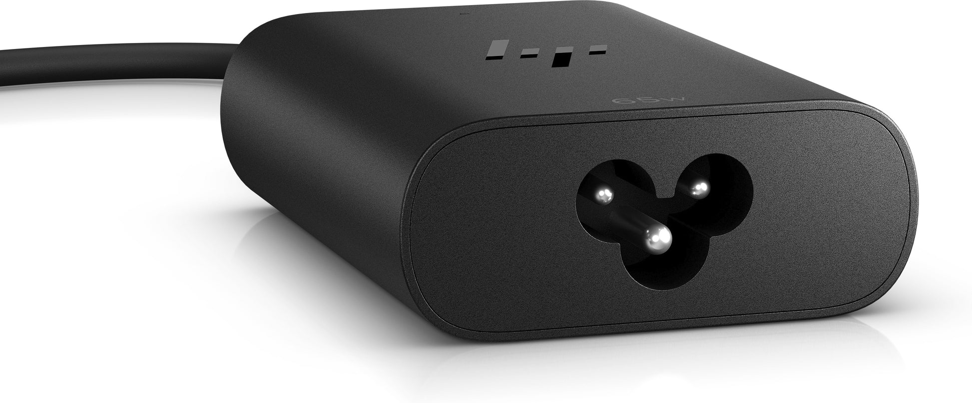 HP USB-Ladegerät 65 W – USB-C×2 – PD, GaN – Schwarz