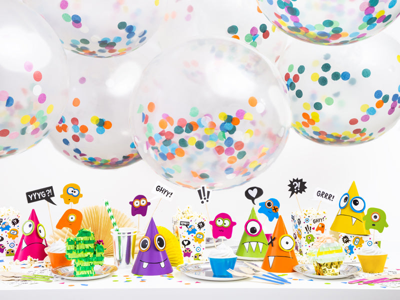 PartyDeco Teller, Papier/Karton rund – Ø 23 cm – silber – 6 Stk.