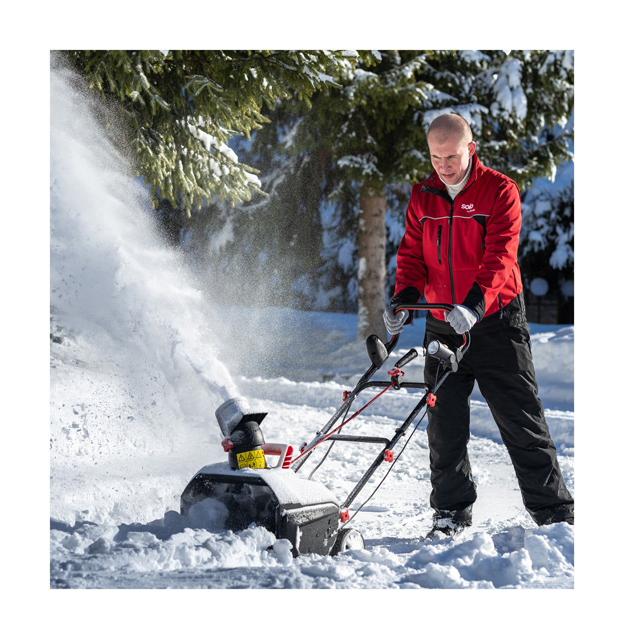 AL-KO ST 4048 Akku-Schneefräse – 36 V – Arbeitsbreite 480 mm – LED-Licht, Solo – ENERGY FLEX