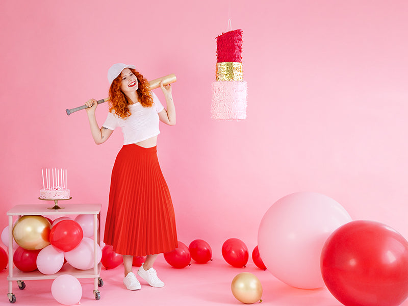 PartyDeco Luftballons – Gold – Ø 30 cm – Latex – 10 Stk