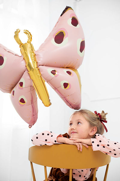 PartyDeco Folienballon – 120 × 87 cm – Folie, Gold