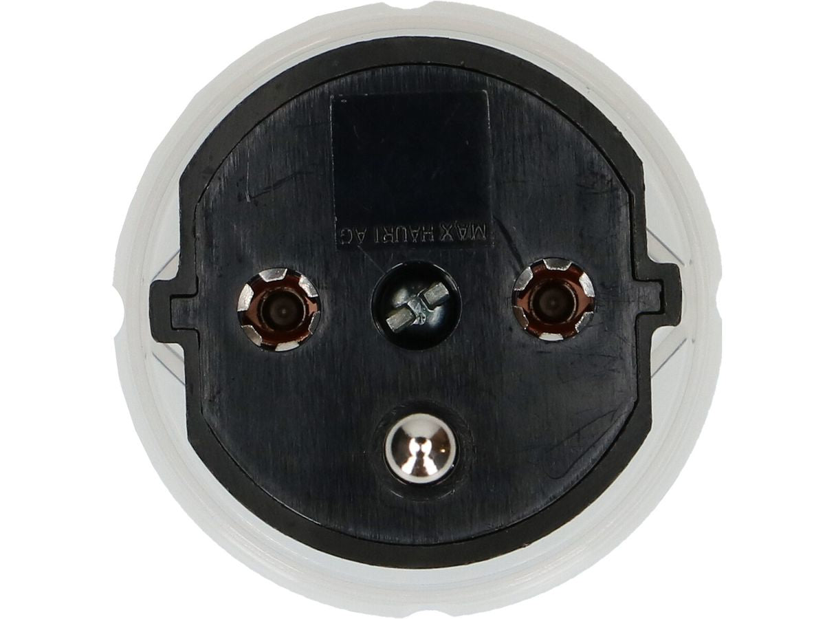 Max Hauri AG Max Hauri Adapterkabel, T23 zu Schuko (Typ F), 16 A 230 V, 3-polig (geerdet), 45×45×60 mm – schwarz