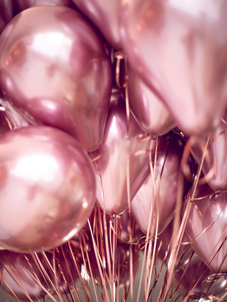PartyDeco Luftballons – Roségold – Ø 30 cm – Latex – 10 Stk