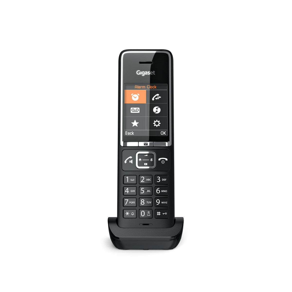 Gigaset Comfort 550 HX – WLAN-Telefon (Handgerät), Zusatzmobilteil mit Ladeschale, Schwarz