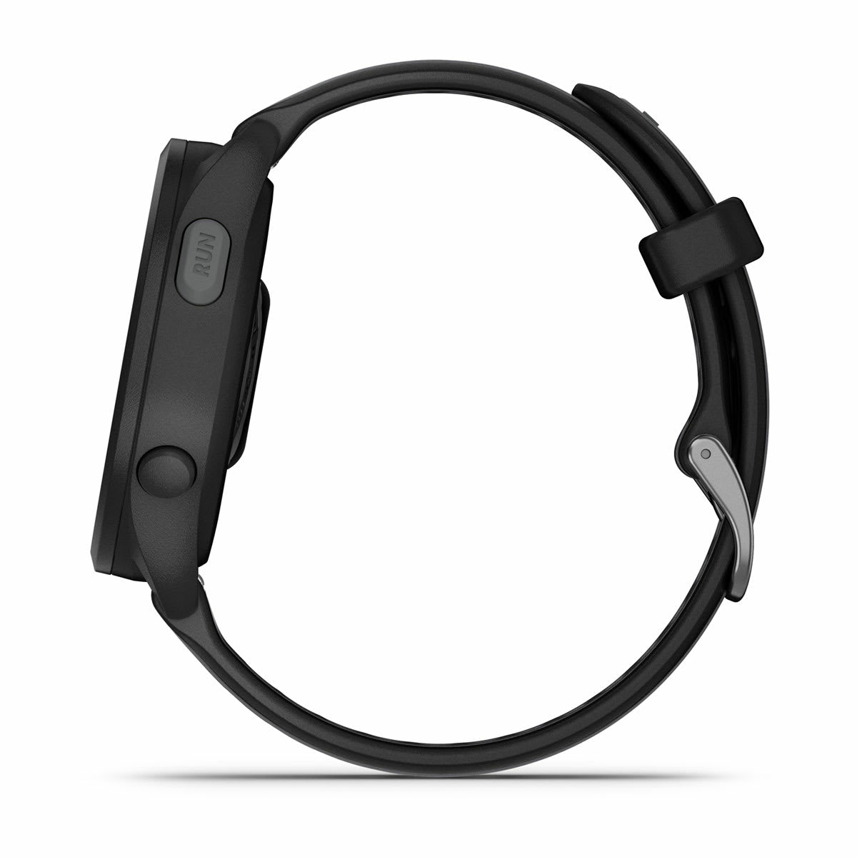 Garmin Forerunner 165 Music – GPS-Smartwatch – 43 mm, 1,2", GPS, ANT+, Schwimmen, Schwarz/Dunkelgrau, Sportarmband