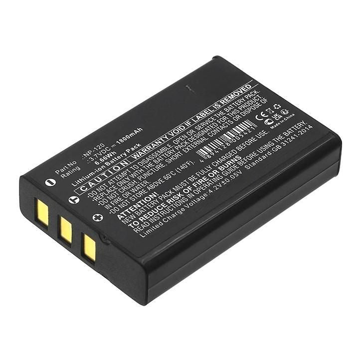 CoreParts ZPT-PM18 Akku – 1'800 mAh, 3,7 V (6,7 Wh) – für Aiptek DXG-595V – Schwarz