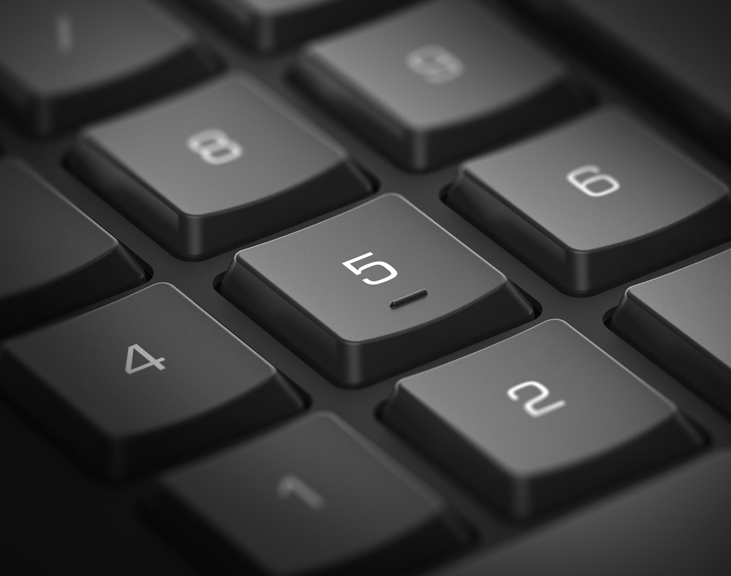 3Dconnexion Numpad Pro – Tastatur, kabellos (Bluetooth/RF), kabelgebunden (USB-A/USB-C) – für Windows & macOS