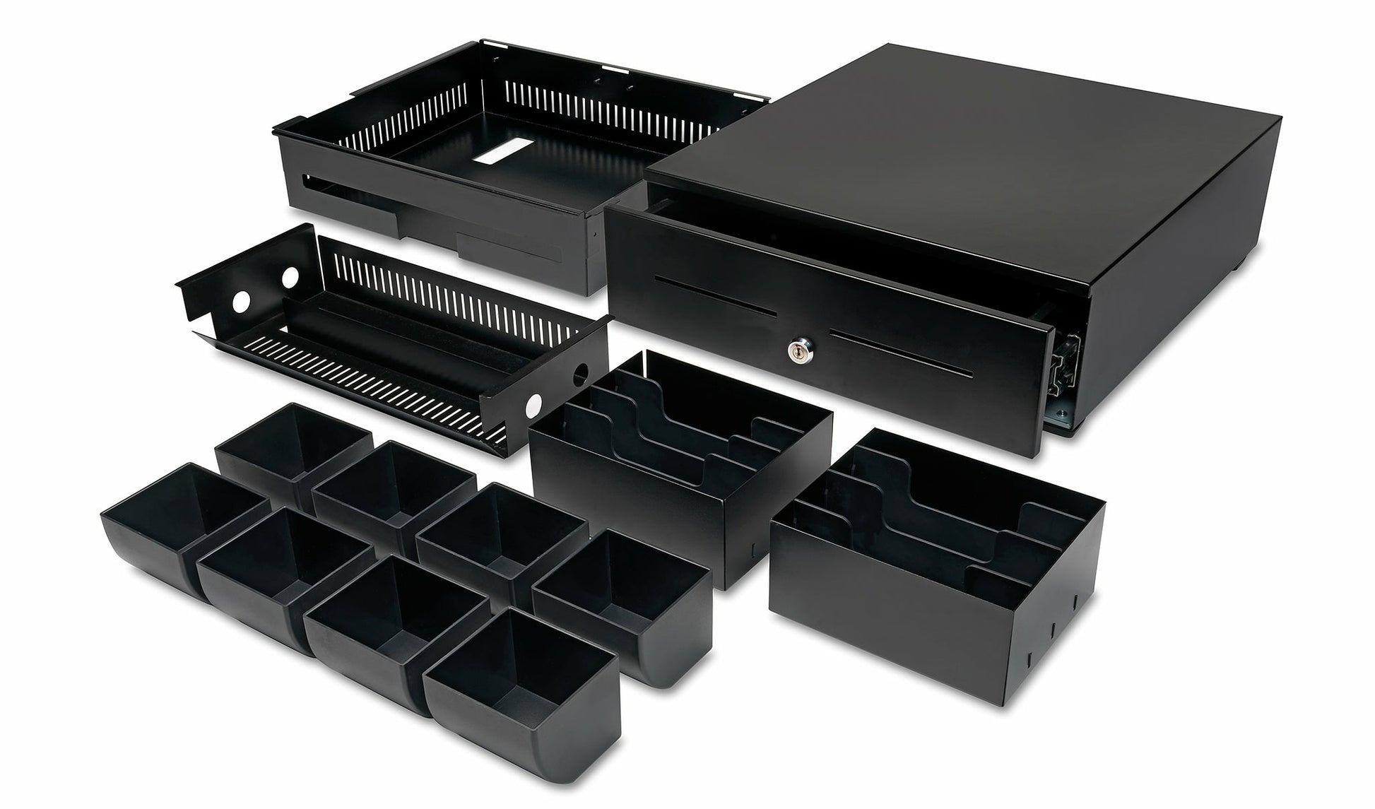 Safescan Kassenlade, 415 × 130 × 424 mm, Schwarz, HD-4142