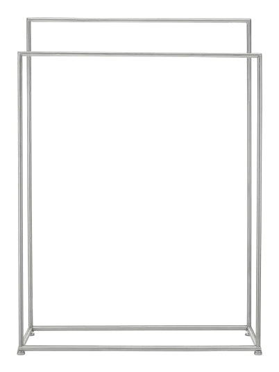 Blomus Handtuchständer Modo – 2 Arme, 60×18×84 cm, Edelstahl, Silber
