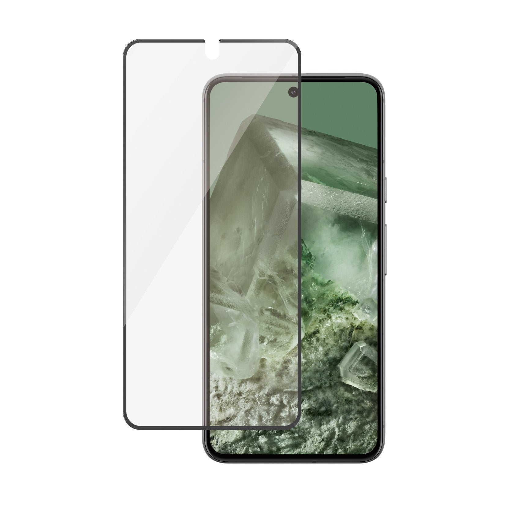 PanzerGlass Displayschutz (Panzerglas), Ultra-Wide Fit – für Pixel 8