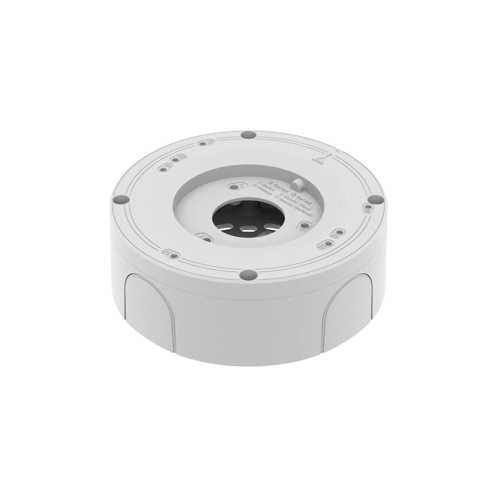 Hanwha SBV-A14B Anschlussdose – für ANE-L6012R, ANE-L7012R, ANO-L6012R und andere – Weiss