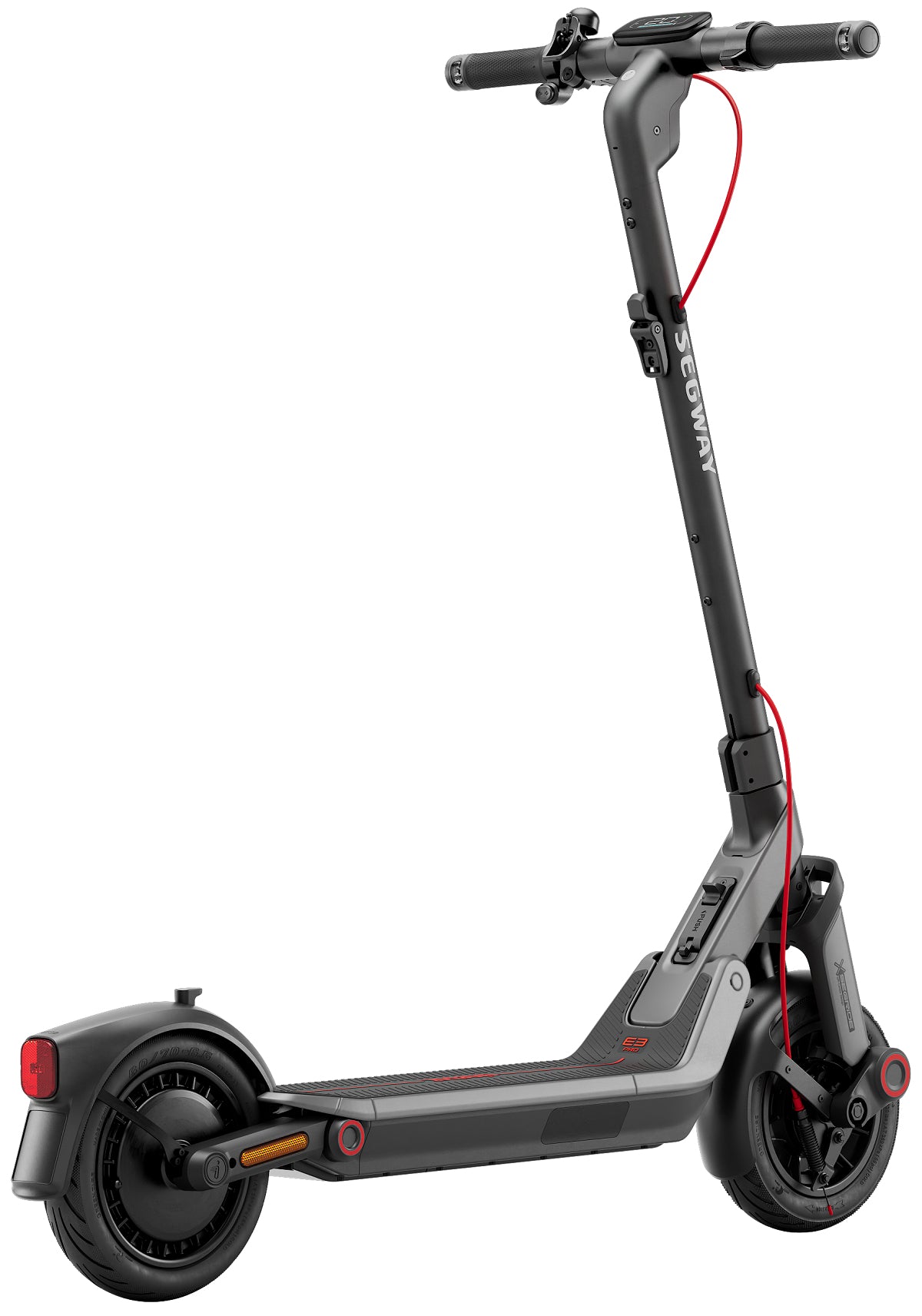Segway Ninebot E3 Pro D – E-Scooter – 400 W, 10", 20 km/h, Reichweite bis 55 km, 368 Wh, grau