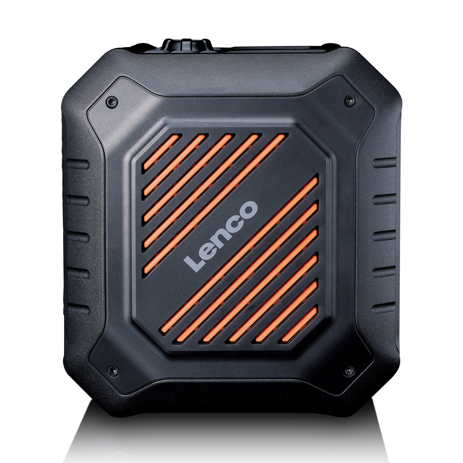 Lenco ODR-160GY – Baustellenradio DAB+/UKW, Bluetooth, IPX5, 20 h Akku – Schwarz