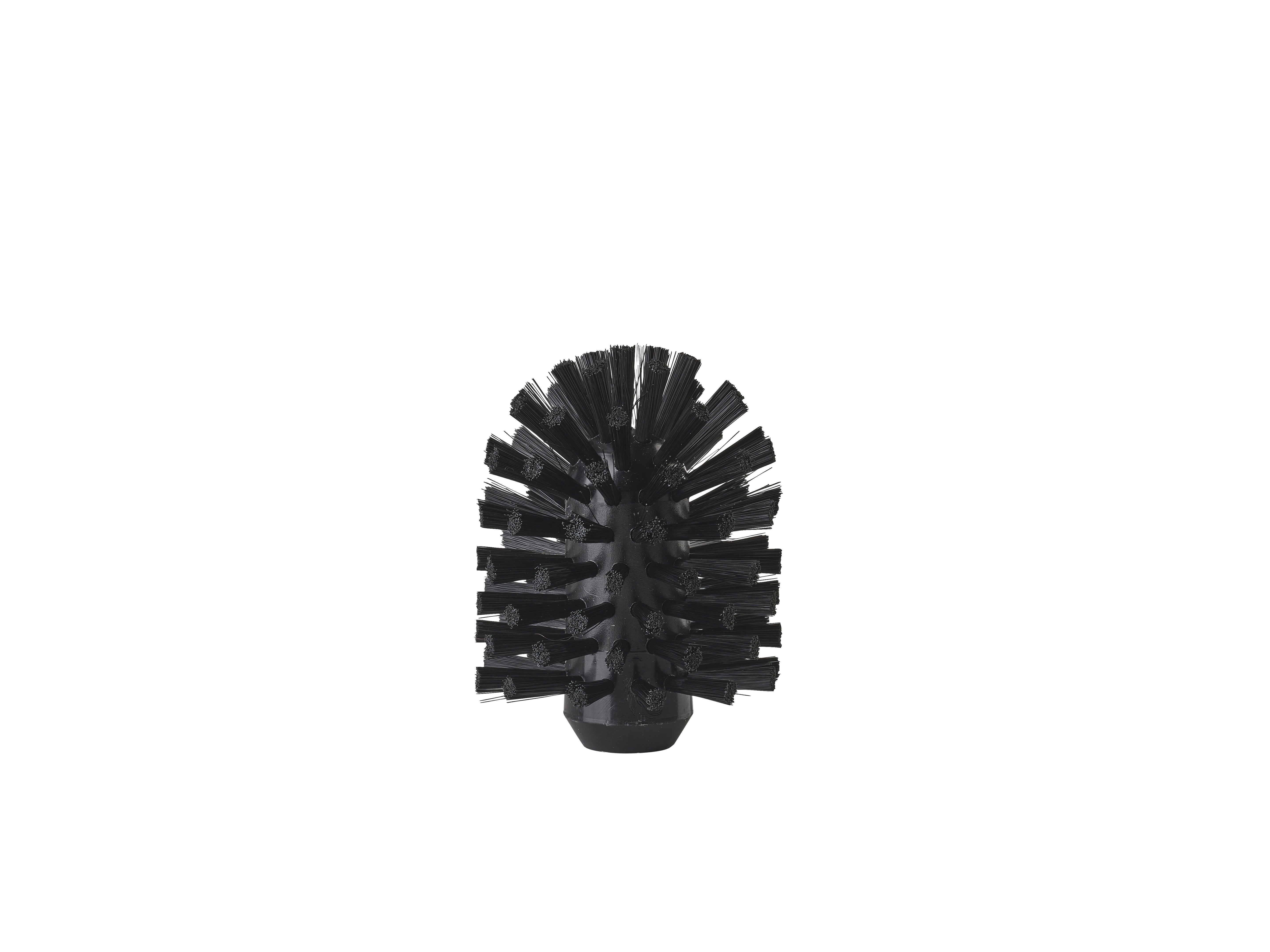 Zone Denmark Ersatzbürstenkopf – Kunststoff, schwarz, Ø 6,7 cm