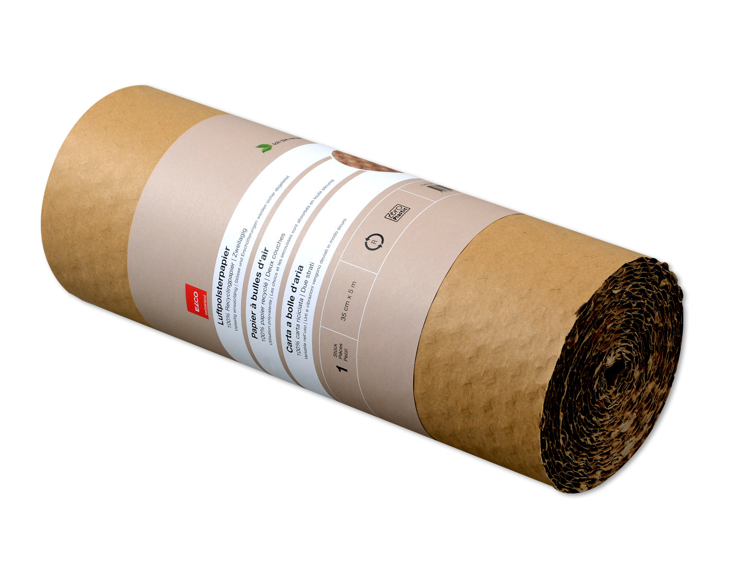 Elco Papierpolster-Wrap – 350 mm × 5 m – Papier, braun