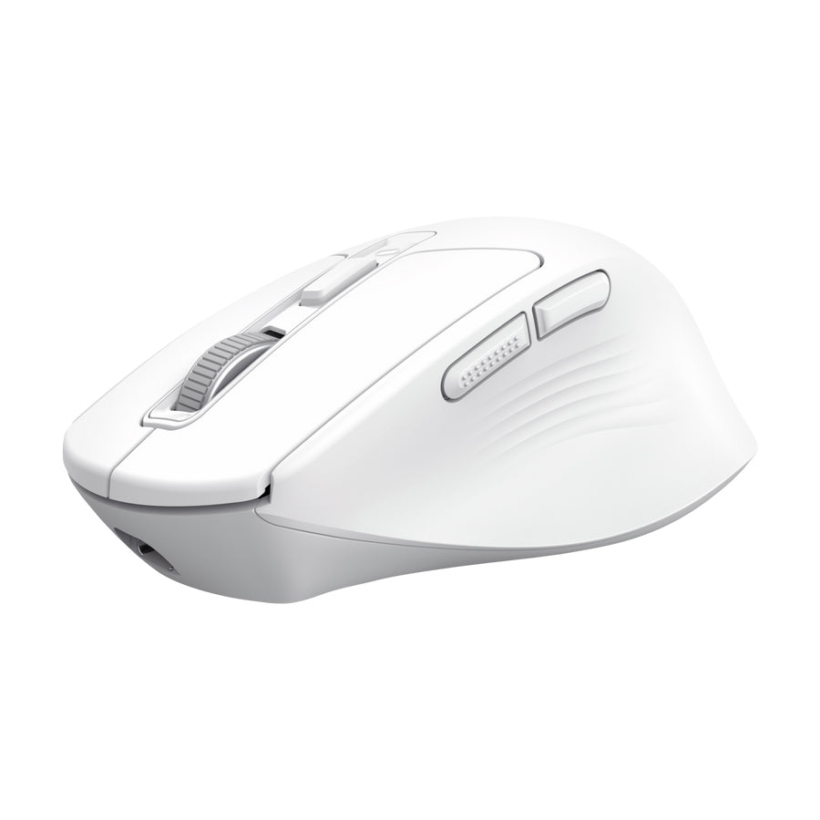 Trust Niven – Maus – Kabellos (Bluetooth/2,4 GHz), 3200 DPI, rechts, Weiss
