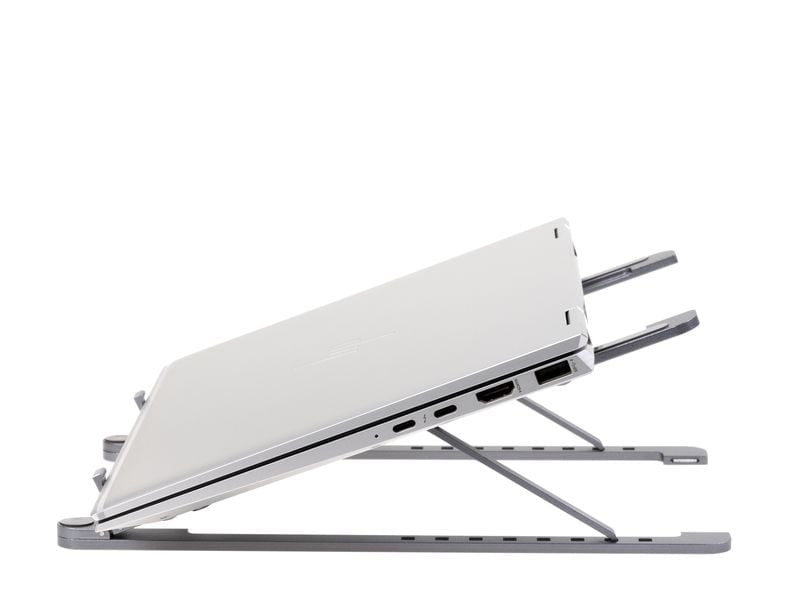 ONIT Laptop-Ständer – bis 17,3" – faltbar, höhenverstellbar – Anthrazit
