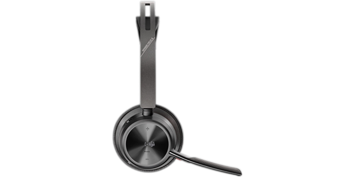 HP Poly Voyager Focus 2-M Office-Headset – Over-Ear, Stereo, Kabel + BT, ANC, Schwarz