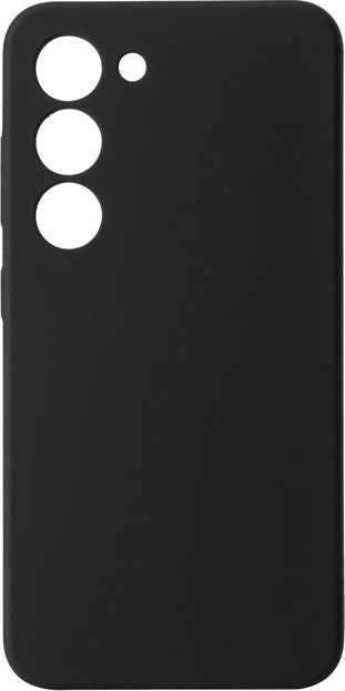 eSTUFF Backcover – für Samsung Galaxy S23, PC, Schwarz, stossfest