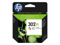 HP Tintenpatronen-Multipack 302 XL, CMY
