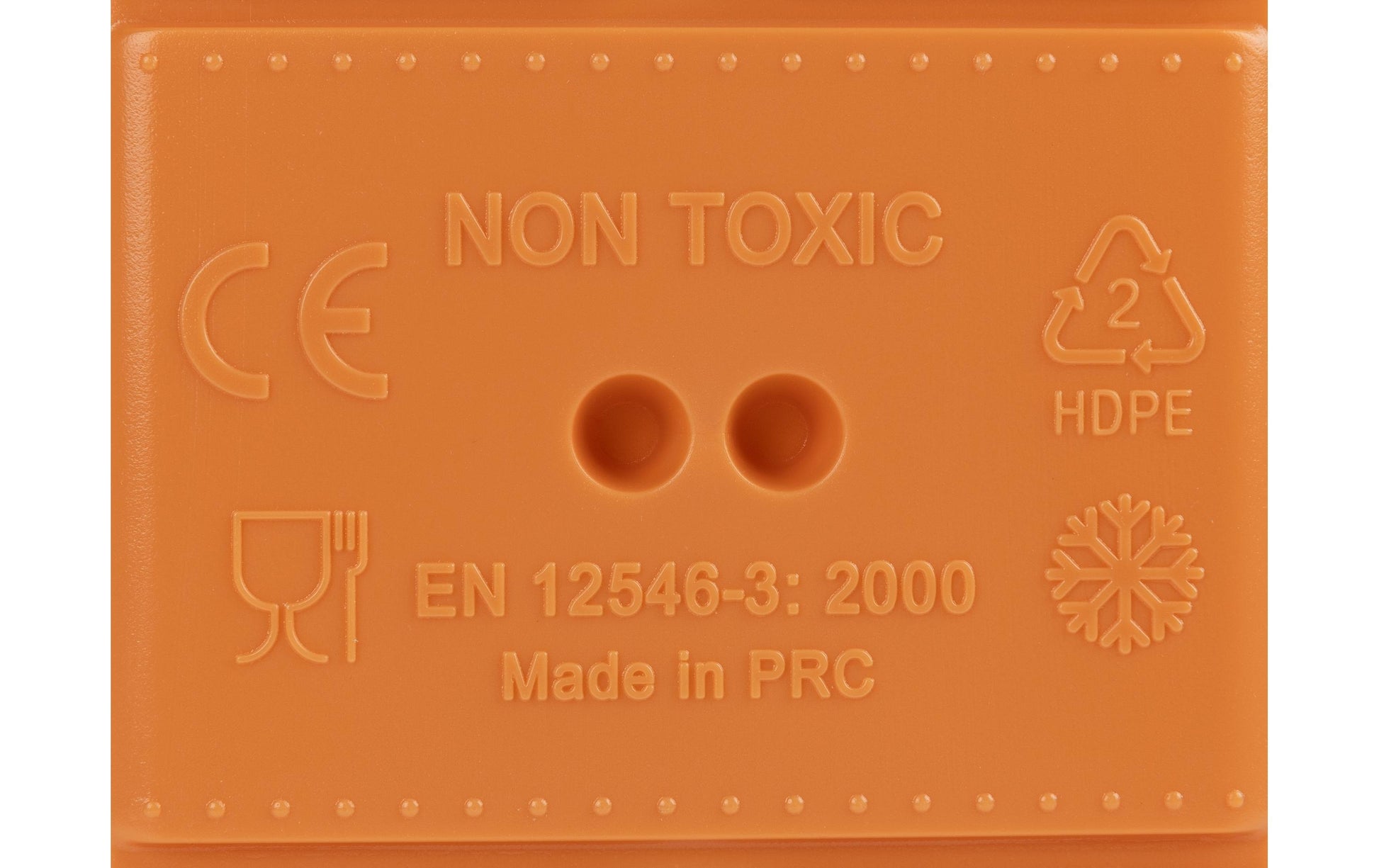 KOOR Kühlelement 12 × 25 × 2 cm, 2 Stk., orange