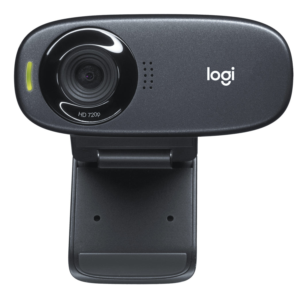 Logitech C310 Webcam – HD 720p, 30 fps, USB 2.0 – Schwarz