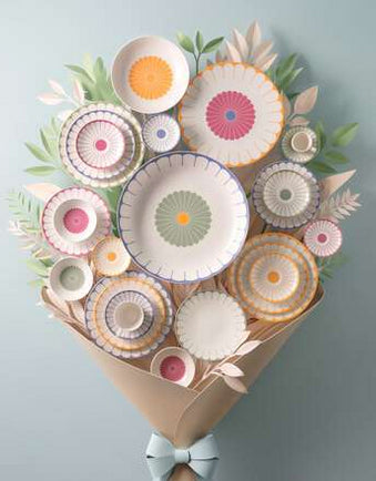 Villeroy & Boch Fleur Soleil Müslischale – Porzellan, Gelb, 4 Stück