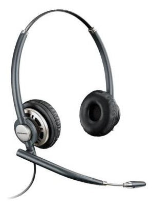 Poly EncorePro HW720 Office-Headset – On-Ear, Stereo, Kabelgebunden, Schwarz