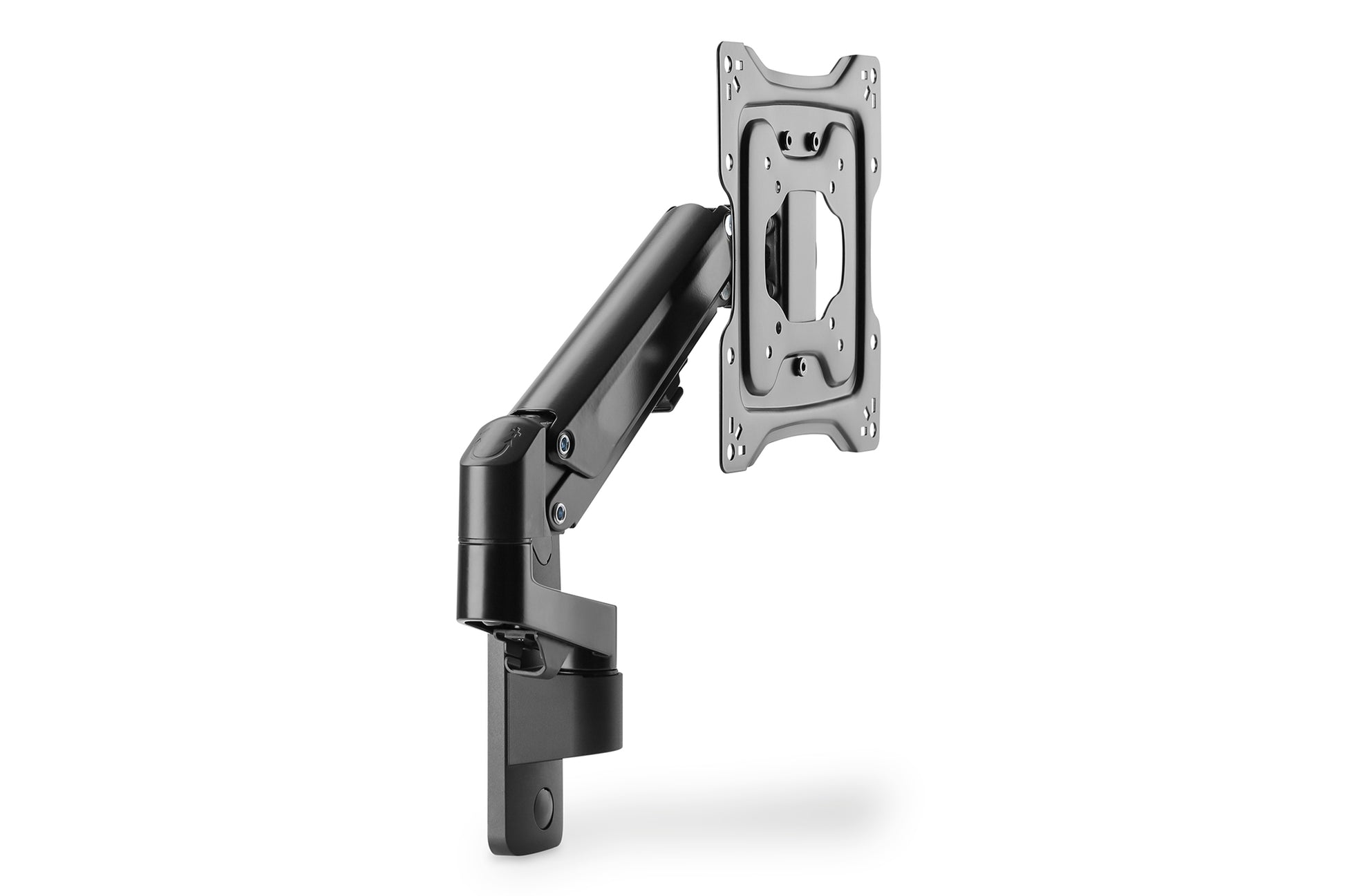 Digitus Wandhalterung, bis 43", VESA 75 × 75/100 × 100 mm, 23 kg, neig-/schwenkbar, Gasdruckfeder, schwarz