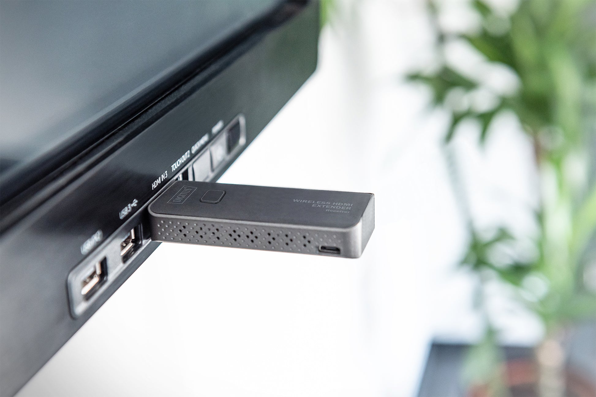 Digitus AV-Sender & -Empfänger – Full HD (1920×1080), Kabellos, HDMI, 50 m Reichweite – Schwarz, ABS, Set