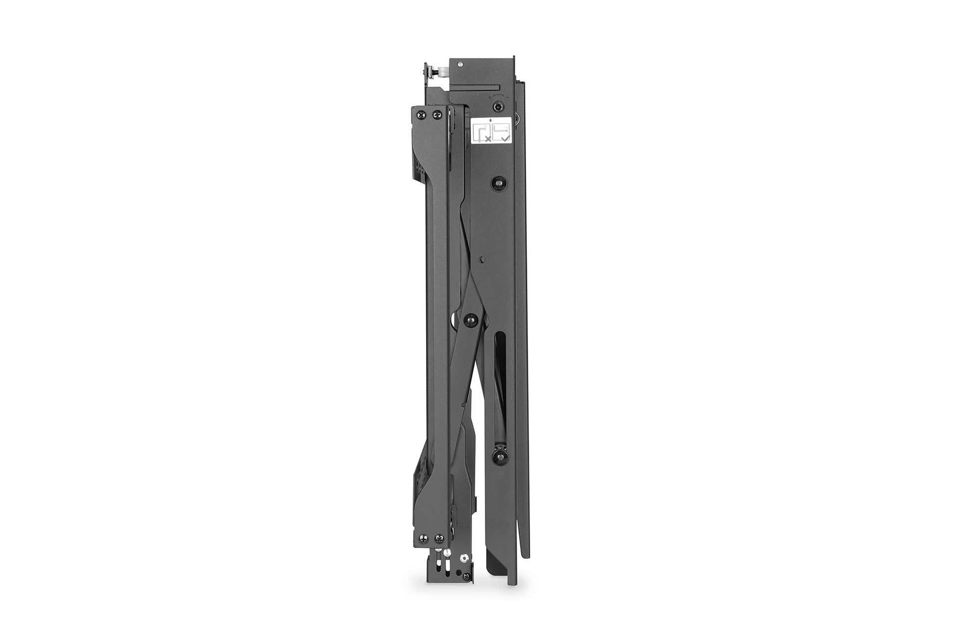 Digitus Pop-Out – Wandhalterung, ausziehbar, neigbar, für 45–70", VESA 200×200–600×400, bis 70 kg, schwarz