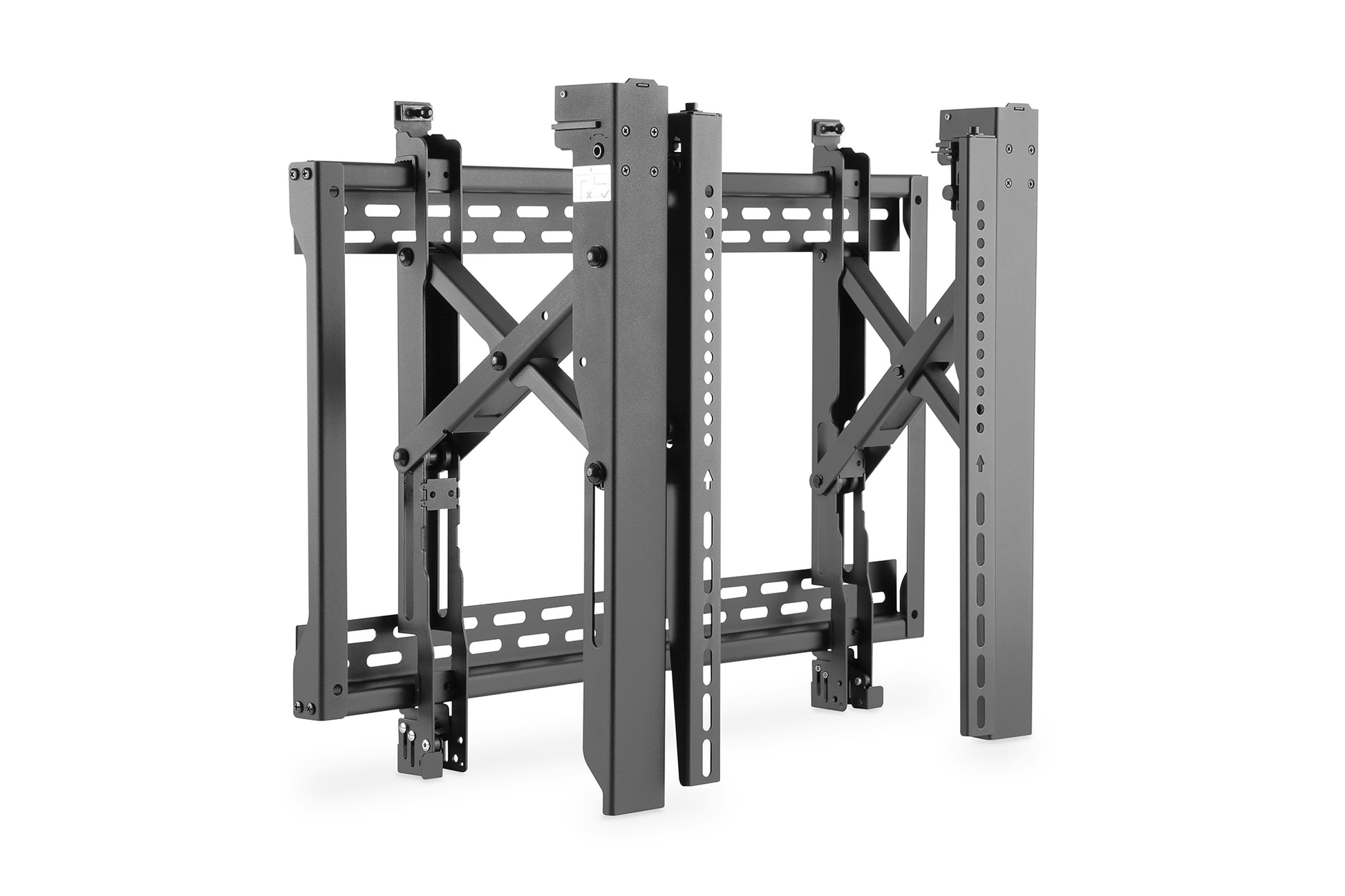 Digitus Pop-Out – Wandhalterung, ausziehbar, neigbar, für 45–70", VESA 200×200–600×400, bis 70 kg, schwarz