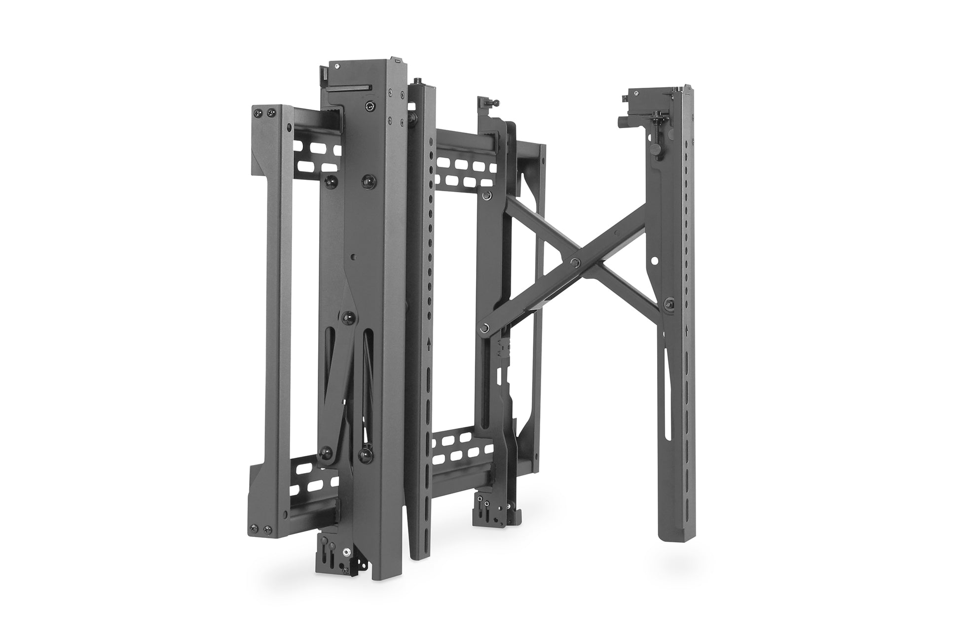 Digitus Pop-Out – Wandhalterung, ausziehbar, neigbar, für 45–70", VESA 200×200–600×400, bis 70 kg, schwarz