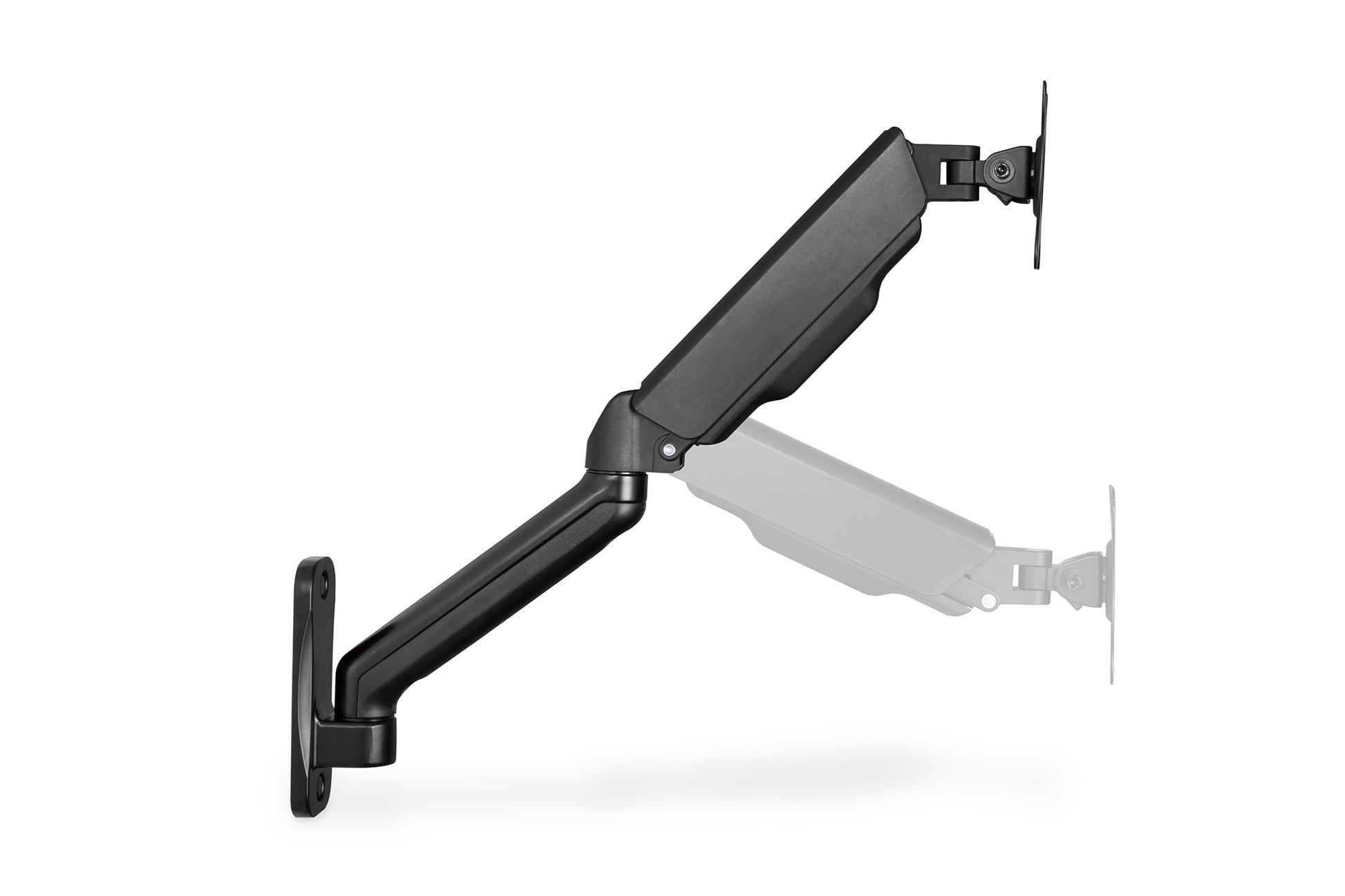 Digitus Wandhalterung – bis 32", VESA 75 × 75/100 × 100 mm, 9 kg, neigbar, schwenkbar, drehbar, schwarz