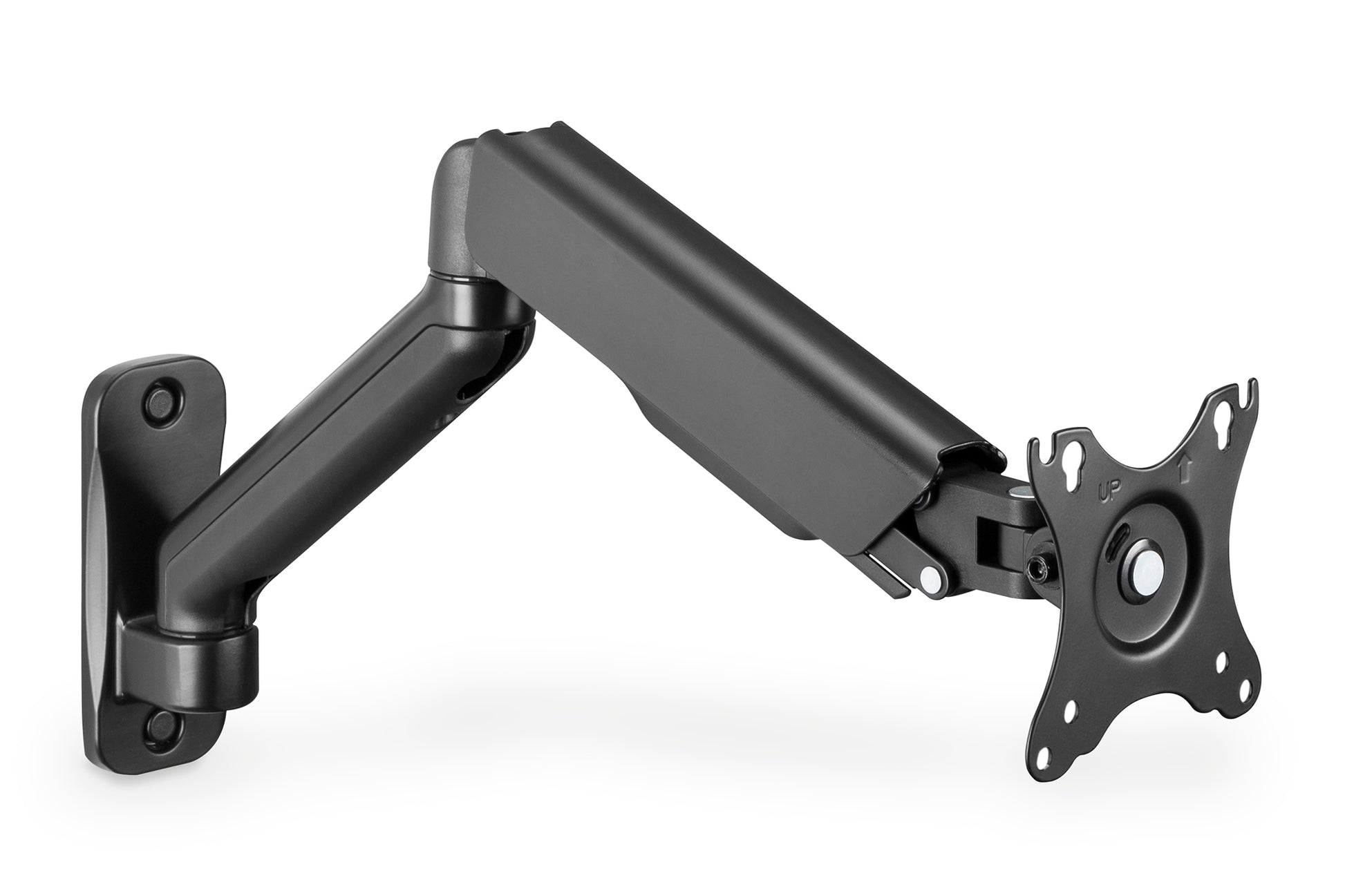 Digitus Wandhalterung – bis 32", VESA 75 × 75/100 × 100 mm, 9 kg, neigbar, schwenkbar, drehbar, schwarz