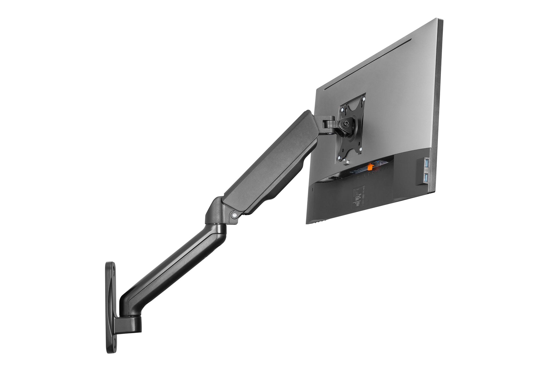 Digitus Wandhalterung – bis 32", VESA 75 × 75/100 × 100 mm, 9 kg, neigbar, schwenkbar, drehbar, schwarz
