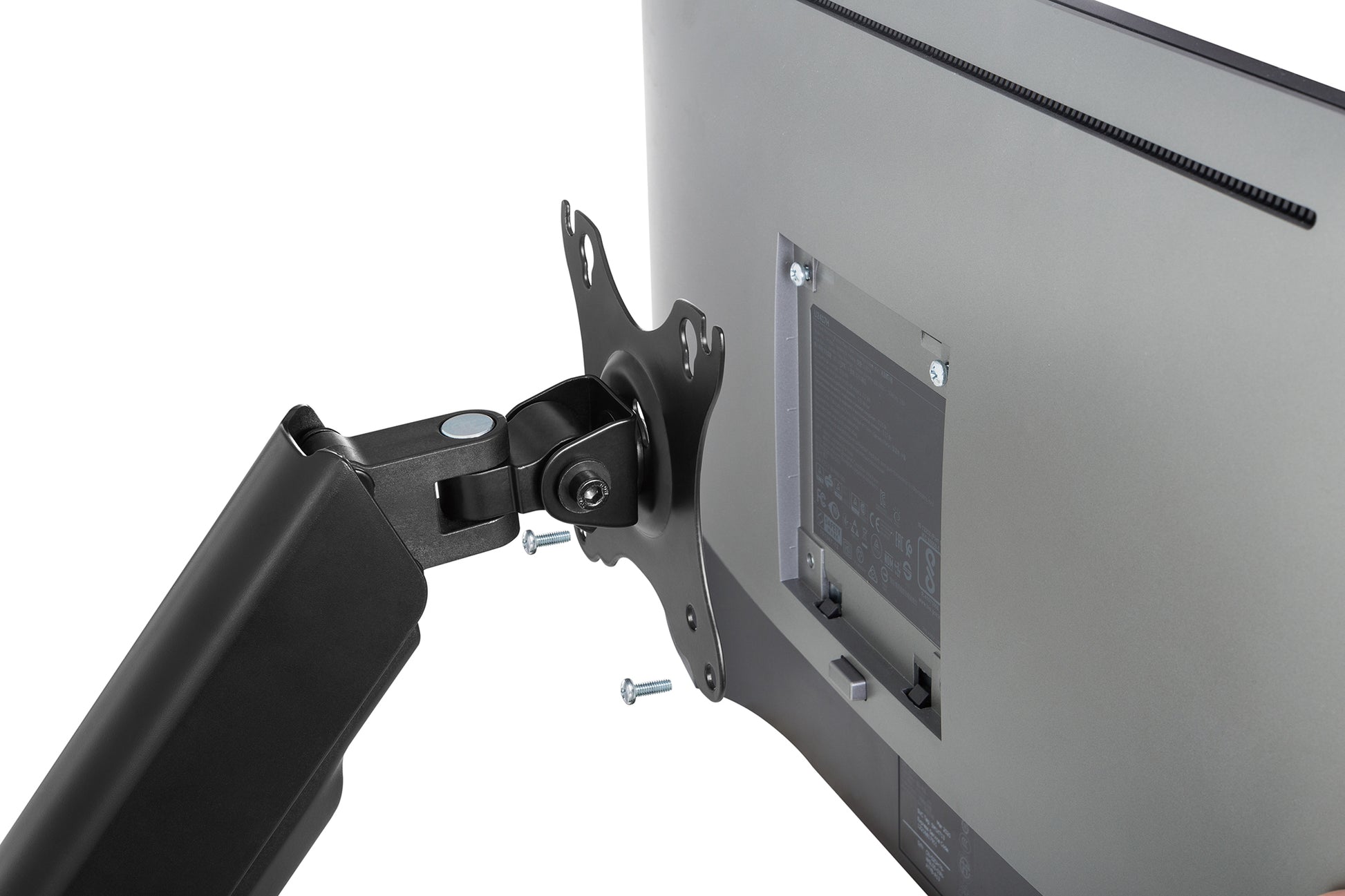 Digitus Wandhalterung – bis 32", VESA 75 × 75/100 × 100 mm, 9 kg, neigbar, schwenkbar, drehbar, schwarz