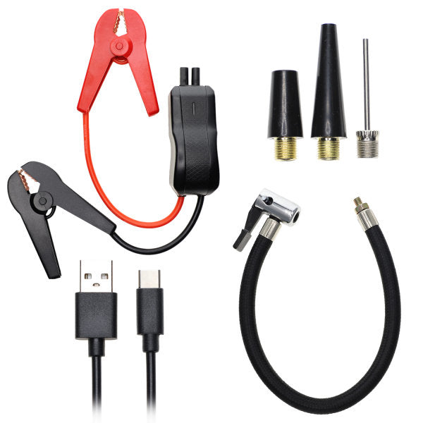 4smarts PitStop Jump Starter Powerbank 8'800 mAh – 1× USB-C, 1× USB-A, schwarz