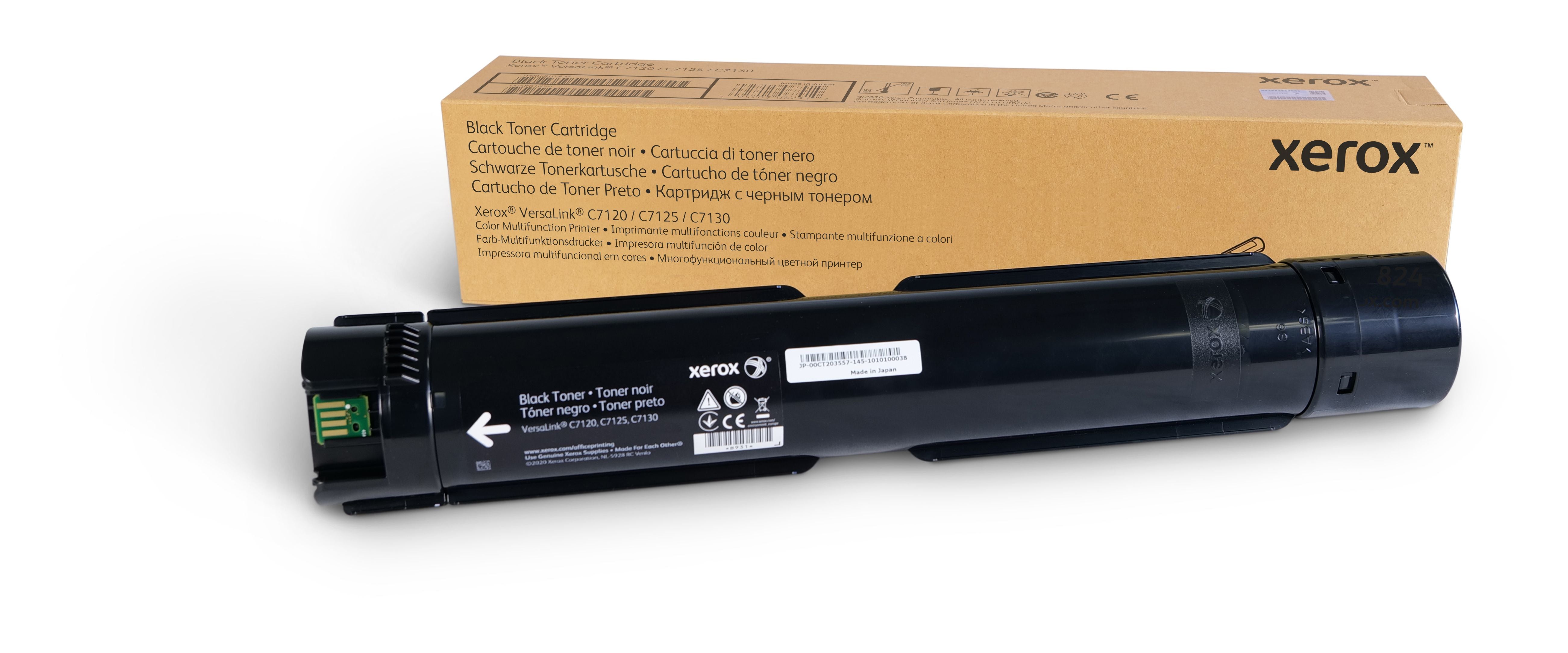 Xerox Toner 006R01824 – Schwarz, 24000 Seiten – für VersaLink C7100 Serie