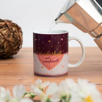 Sheepworld Universaltasse – 350 ml, Ø 8,1 cm, Keramik, Violett